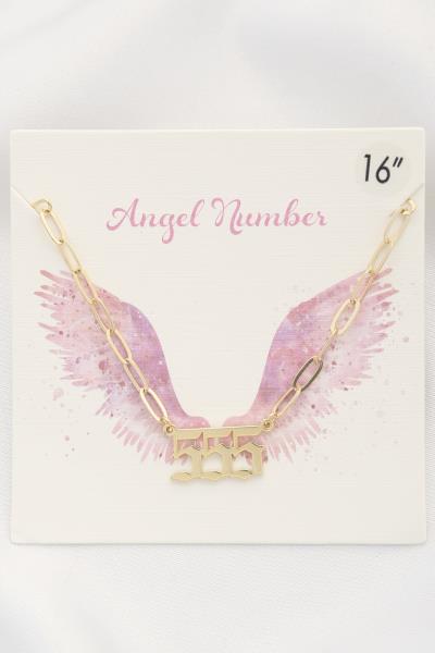 ANGEL NUMBER NECKLACE