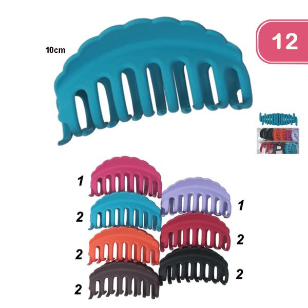 FASHION HAIR CLAW CLIP (12 UNITS)