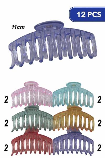 FASHION HAIR CLAW CLIP (12 UNITS)