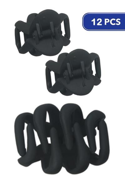 FASHION HAIR CLAW CLIP (12 UNITS)