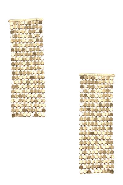 METAL DANGLE EARRING