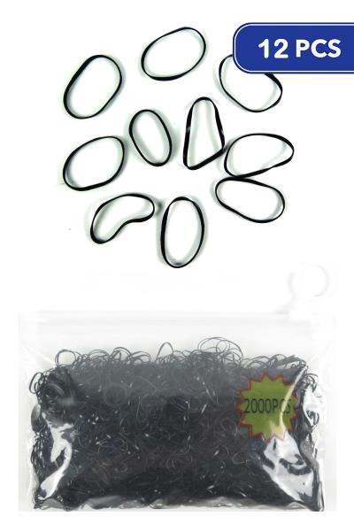 FASHION MINI HAIR TIE 2000PCS SET (12 UNITS)