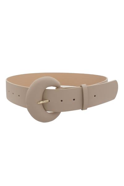 HALFMOON COVER BUCKLE BELT