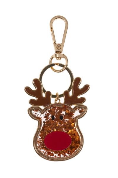 CHRISTMAS RUDOLPH KEYCHAIN