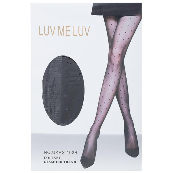 LUV ME LUV POLKA DOT KNIT DESIGN STOCKINGS (6 UNITS)