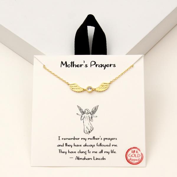 MOTHER PRAYERS NECKLACE