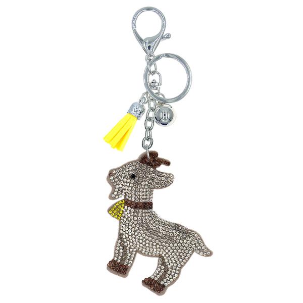 BILLY GOAT WITH BELL KEYCHAIN