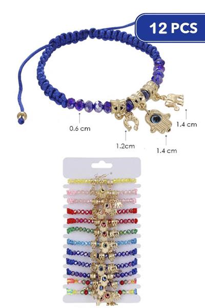 MIX RELIGIOUS BRACELET (12 UNITS)