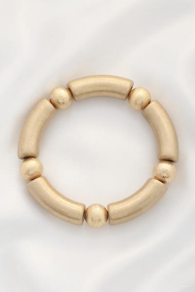 CYLINDER BEADED BRACELET