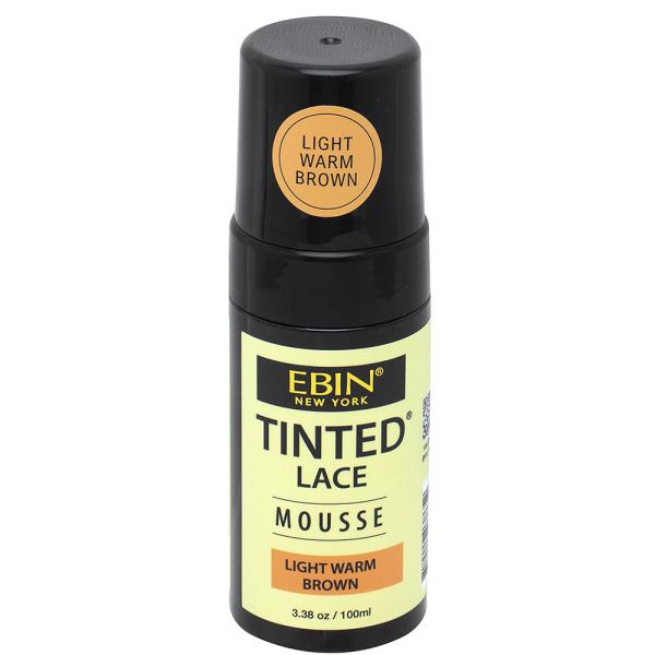 EBIN TINTED LACE MOUSSE LIGHT WARM BROWN