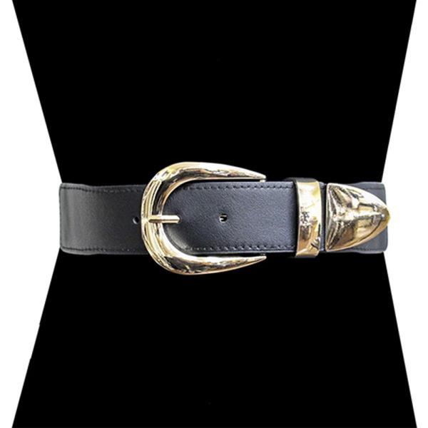 METAL U BUCKLE ELASTIC BELT