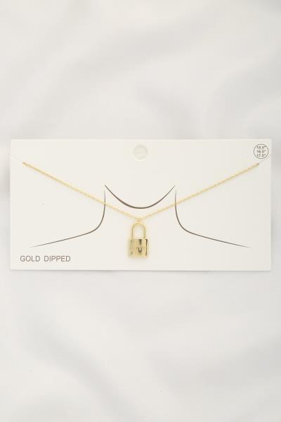 CUT OUT HEART PENDANT NECKLACE