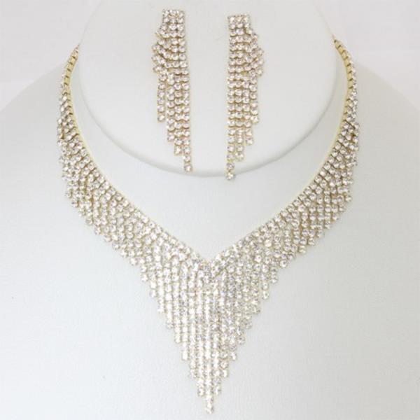 RHINESTONE NECKLACE