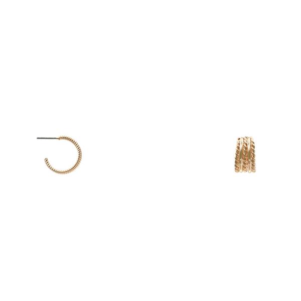 OPEN HOOP EARRING