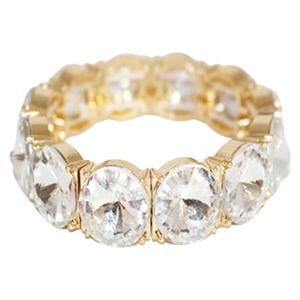 CRYSTAL METAL BRACELET