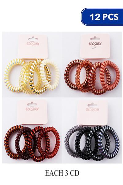 TWIST 4 PC HAIR BAND 12 UNITS