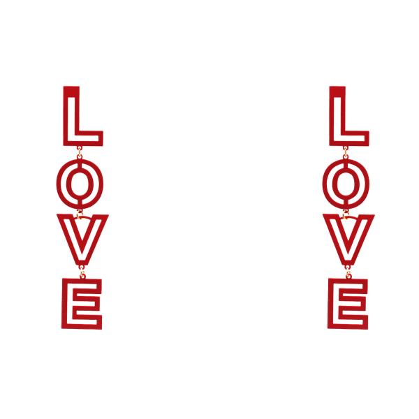 LOVE DANGLE EARRING