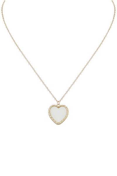 HEART SHAPE PENDANT NECKLACE