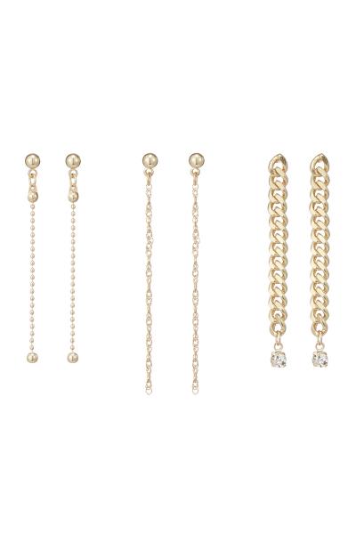 METAL ASSORTED EARRING SET