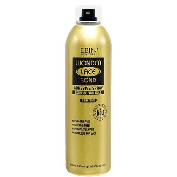 EBIN WONDER LACE BOND WIG ADHESIVE SPRAY SENSITIVE 180 ML