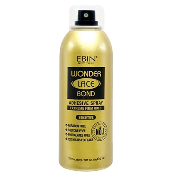 EBIN WONDER LACE BOND WIG ADHESIVE SPRAY SENSITIVE 80 ML