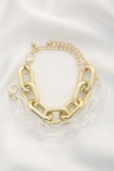 SODAJO PAPERCLIP LINK CCB BRACELET