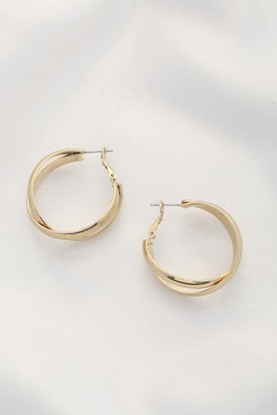 DOUBLE HOOP EARRING