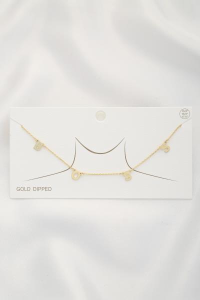 BOSS METAL NECKLACE