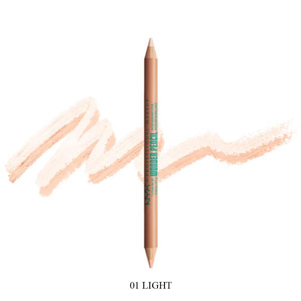 NYX WONDER PENCIL MICRO HIGHLIGHTER DUAL ENDED AND CONCEALER STICK (3 UNITS)
