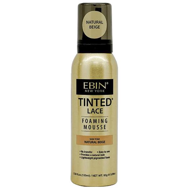 EBIN TINTED LACE FOAMING MOUSSE NATURAL BEIGE 100ML