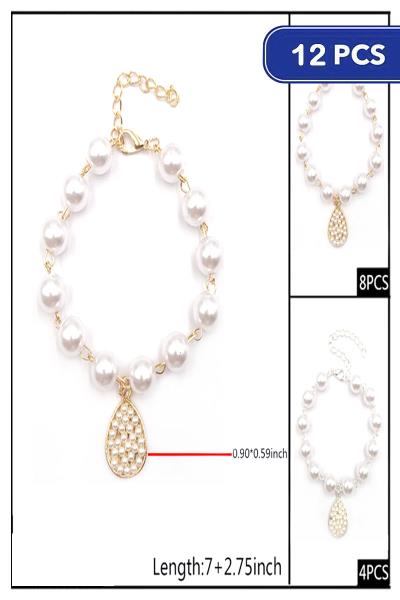 FASHION PEARL BRACELET (12 UNITS)