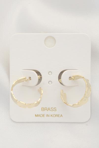 OPEN HOOP EARRING