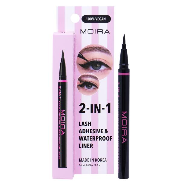 MOIRA 2IN1 LASH ADHESIVE AND WATERPROOF LINER