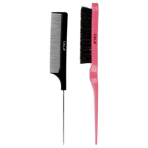 CALA TEASING BRUSH AND PINTAIL 2 PC COMB SET