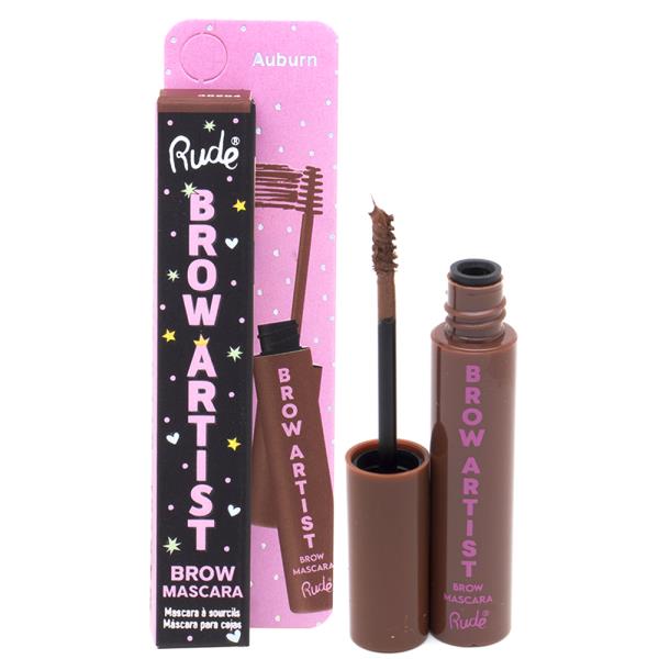 RUDE BROW ARTIST BROW AUBURN MASCARA
