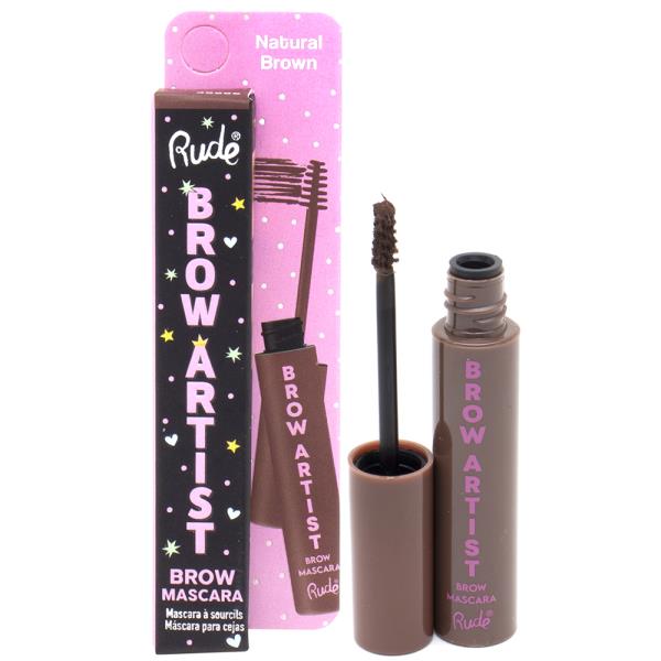 RUDE BROW ARTIST BROW NATURAL BROWN MASCARA
