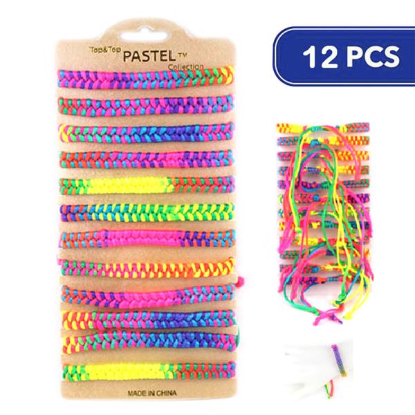 FASHION THREAD BRACELET(12 UNITS)