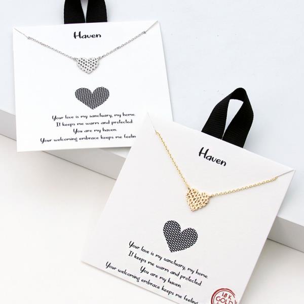 18K GOLD RHODIUM DIPPED HAVEN NECKLACE