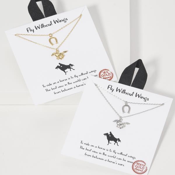 18K GOLD RHODIUM DIPPED FLY WITHOUT WINGS NECKLACE