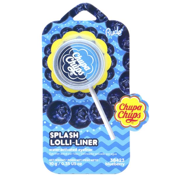 RUDE CHUPA CHUPS SPLASH WATER ACTIVATED LOLLI BLUEBERRY EYELINER