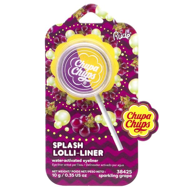 RUDE CHUPA CHUPS SPLASH WATER ACTIVATED LOLLI SPARKLING GRAPE EYELINER