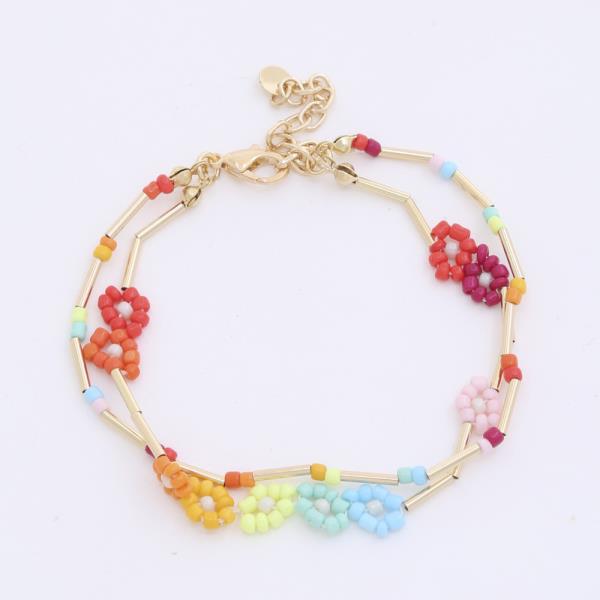 FLOWER ASSORTED BRACELET SET