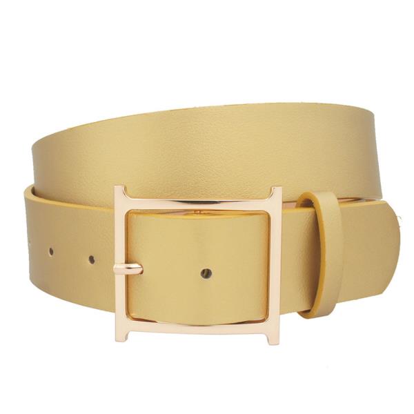 ROUNDED DIPPED U BUCKLE BELT