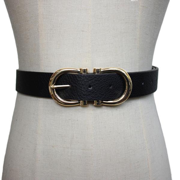 DOUBLE U BUCKLE BELT