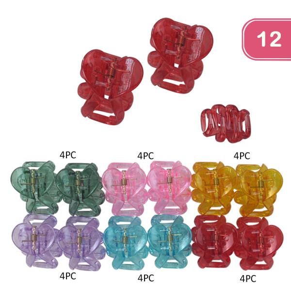 SMALL HAIR CLIP (12 UNITS)