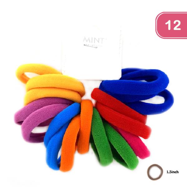FASHION HAIR TIE SET (12 UNITS)
