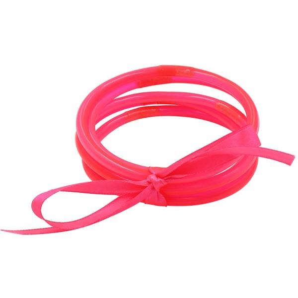 TUBE JELLY BANGLE SET