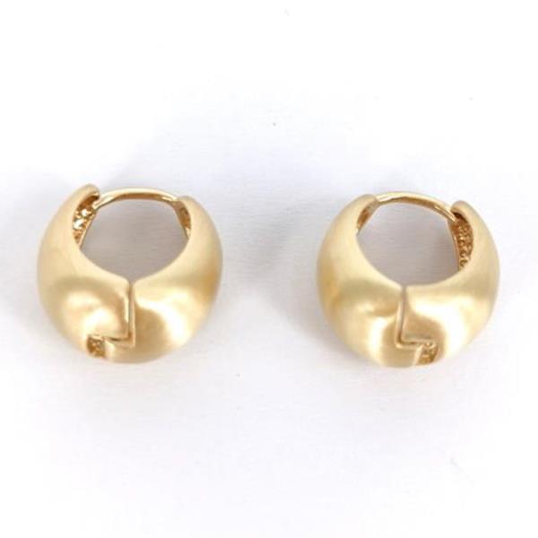 METAL HOOPE EARRING