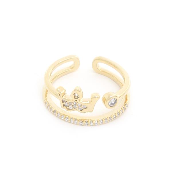 SODAJO CRYSTAL ADJUSTABLE RING