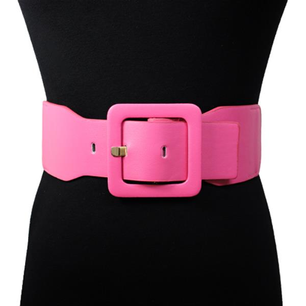 RECTANGLE BUCKLE ELASTIC BELT